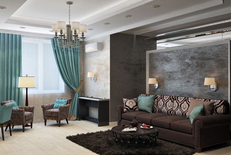Phòng khách lam gỗ nhựa WPC